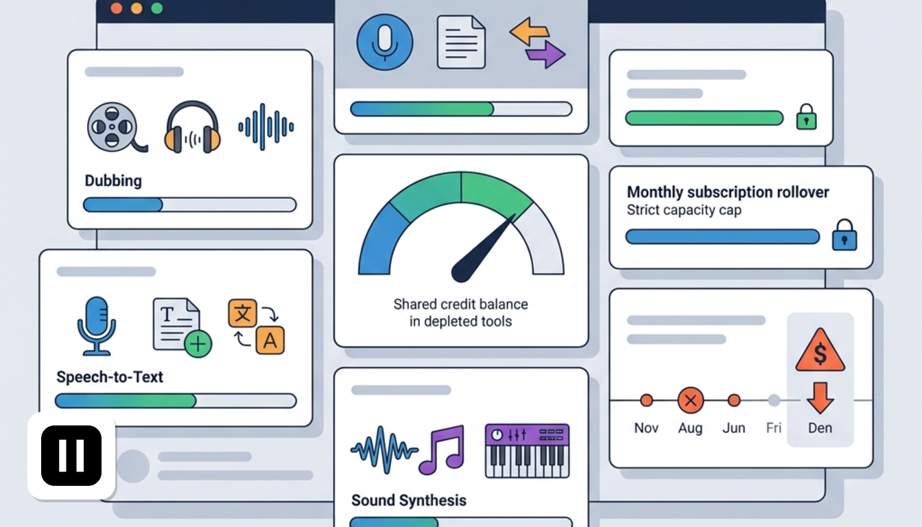 ElevenLabs pricing limits and credit waste rules