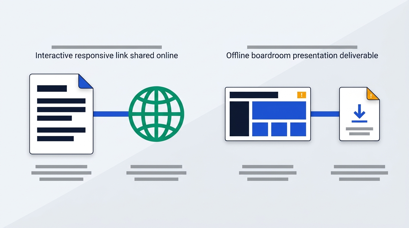 When to Choose Which Presentation Tool