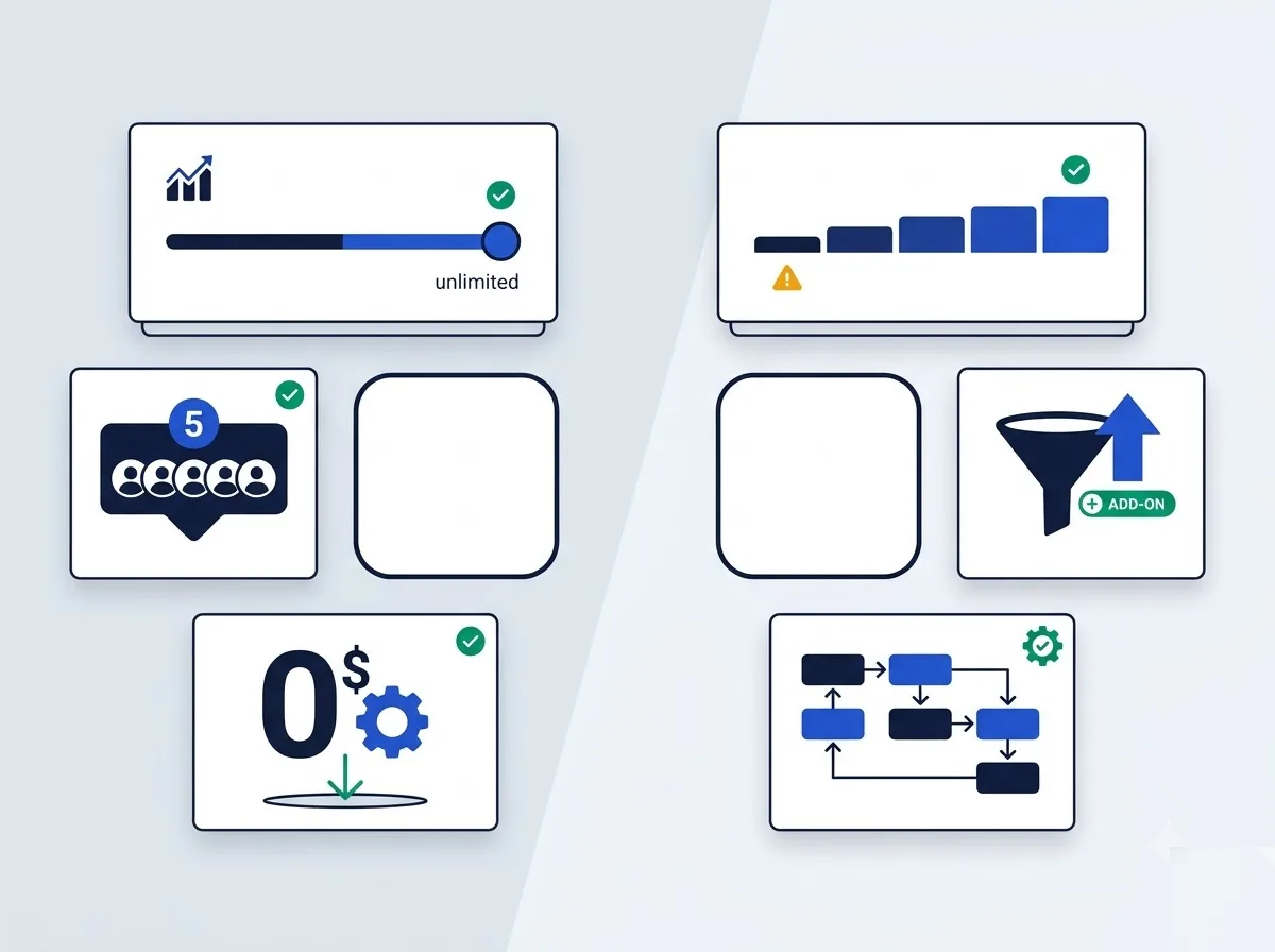 Total cost of ownership and pricing tiers