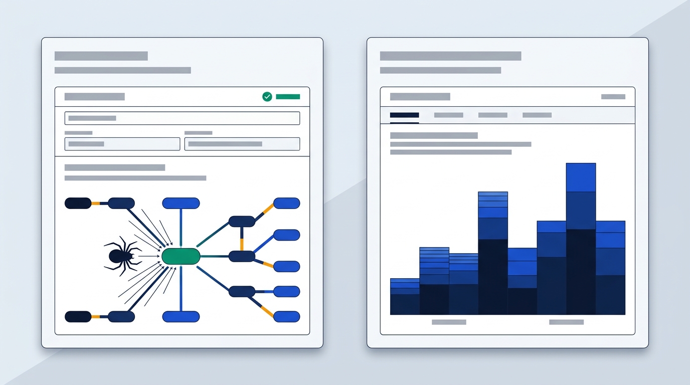 Backlink index depth and crawler performance