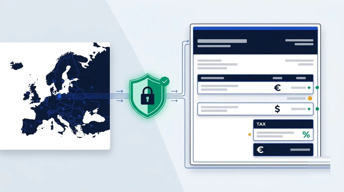 European VAT and data residency terms