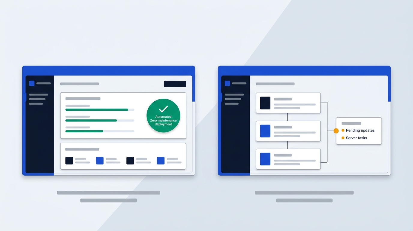 Webflow vs WordPress at a glance
