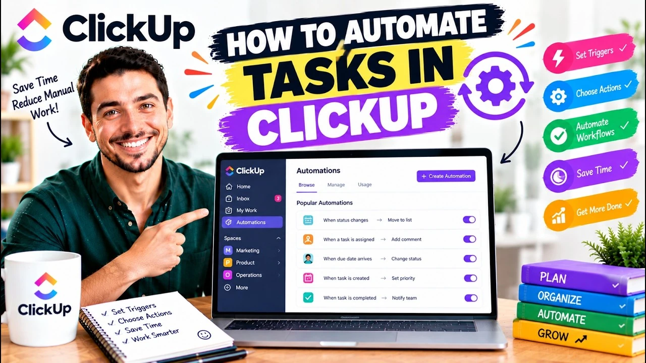 Automatizaciones de tareas y eventos desencadenantes