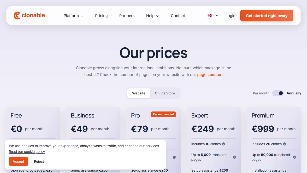 Routing proxy di domini per più paesi