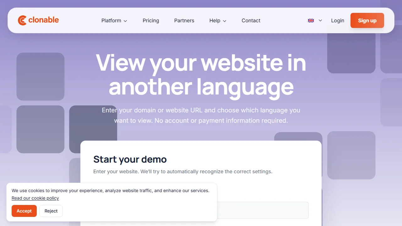 Editor visivo di traduzione live affiancato