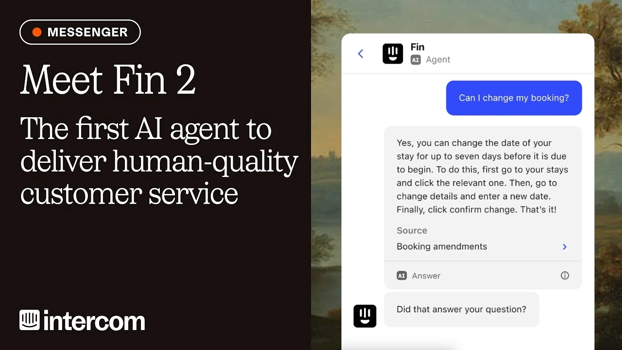 Fin AI Autonomous Customer Service Agent