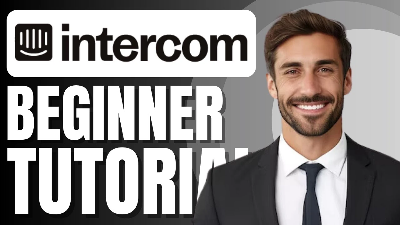 Intercom customer service workspace showing Fin AI agent resolution rates and omnichannel conversation list