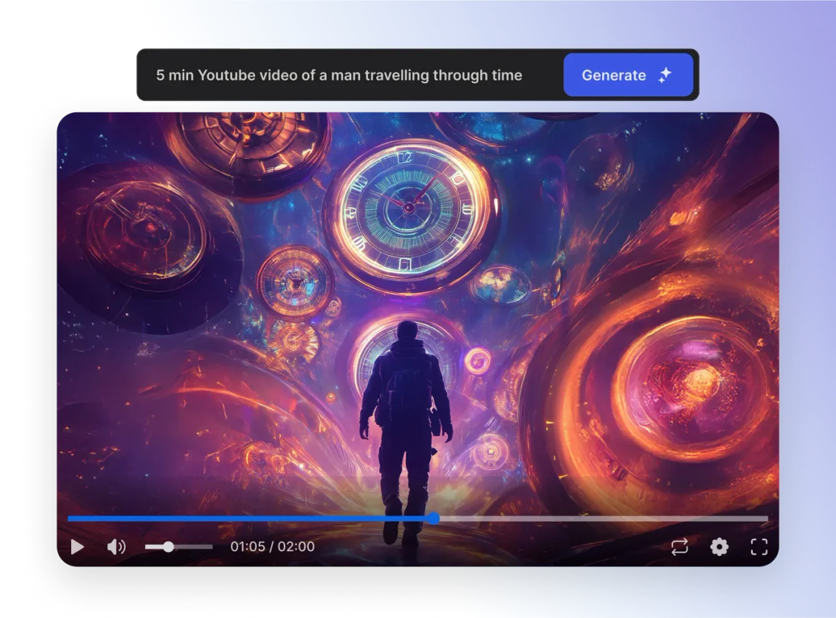 Natural language text-to-video engine