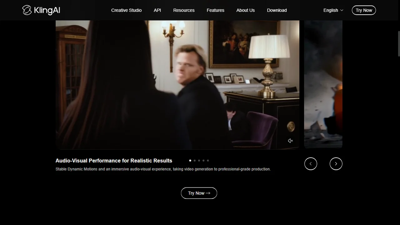 Motore di rendering cinematografico da testo a video