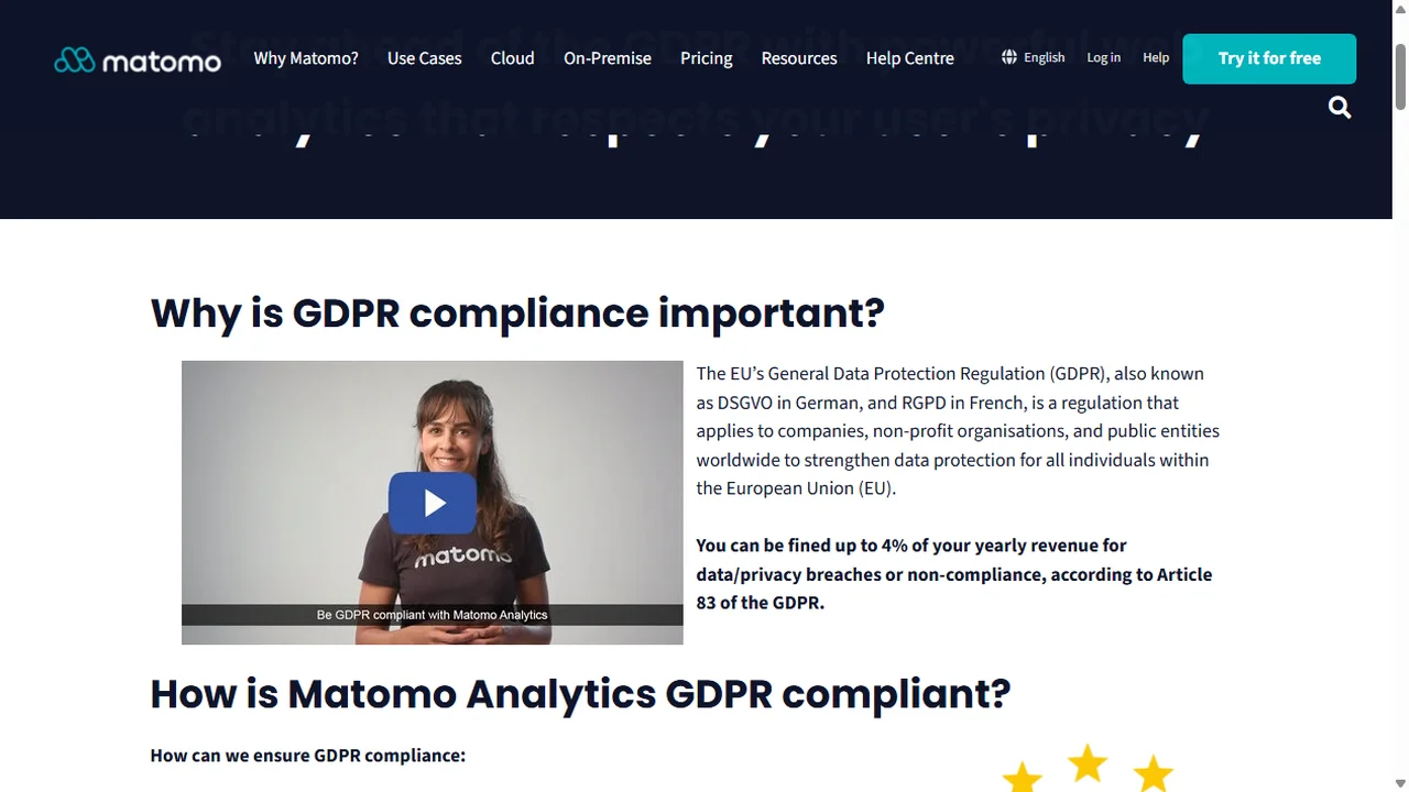 Advanced GDPR privacy compliance & CNIL exemption tools