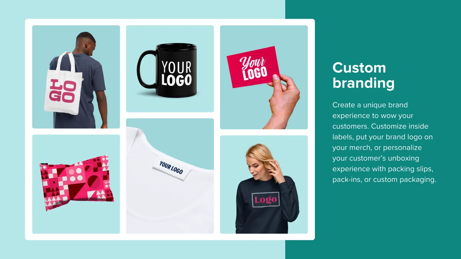 Printful Design Studio displaying 3D apparel mockup generator and print area placement