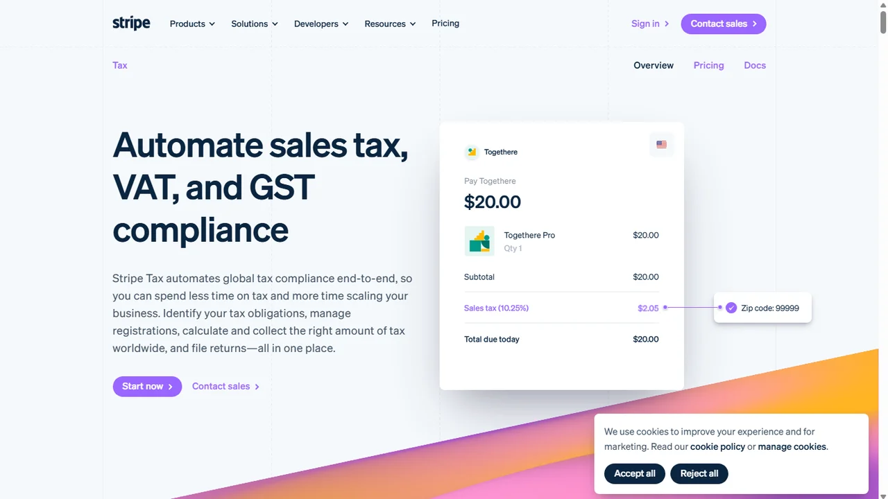Stripe Tax & EU VAT compliance